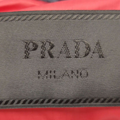 Prada Quilted Hooded Long-Sleeve Down Jacket L