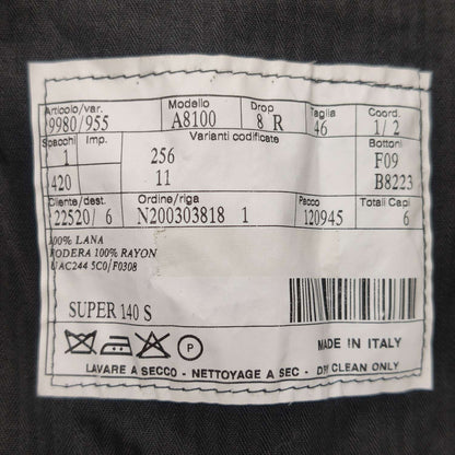 Prada Wool Solid Color Trousers Size S/46