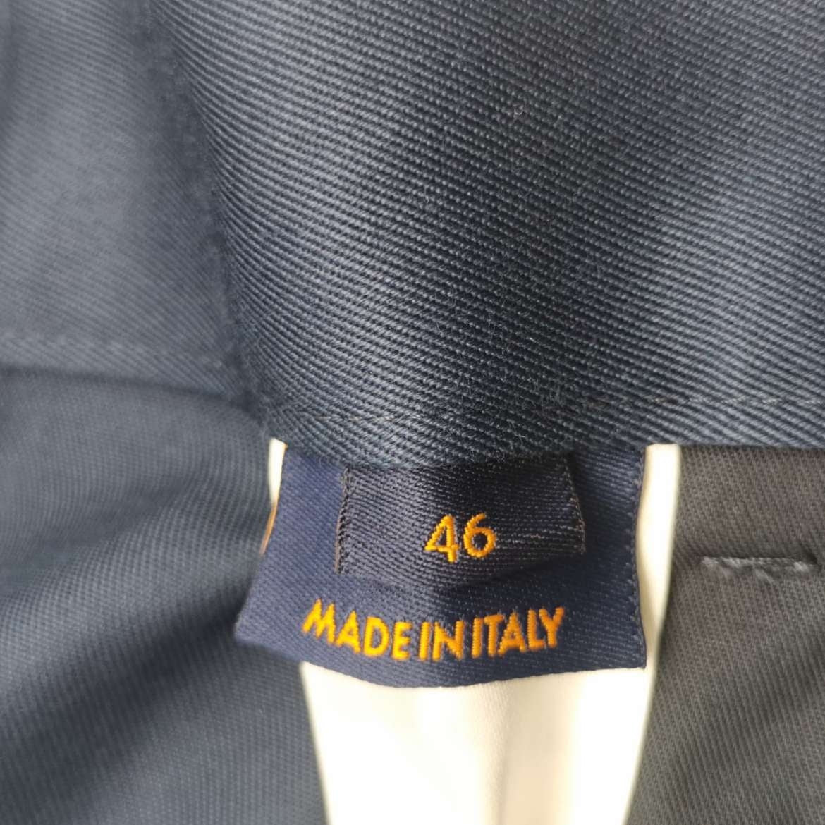 Louis Vuitton Navy Cotton Solid Shorts XS