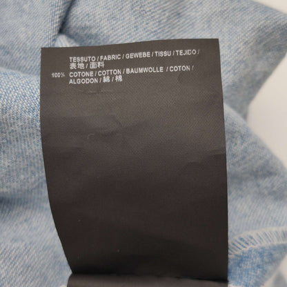 Balenciaga Denim Button-Down Long-Sleeve Shirt XS