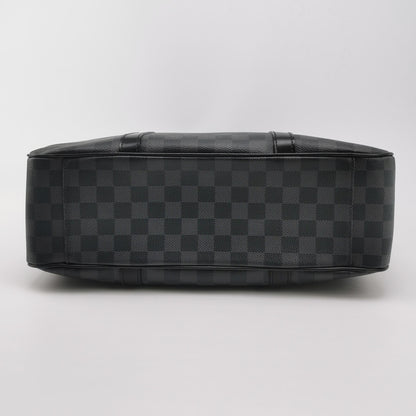 Louis Vuitton Tadao Damier Graphite Briefcase Crossbody