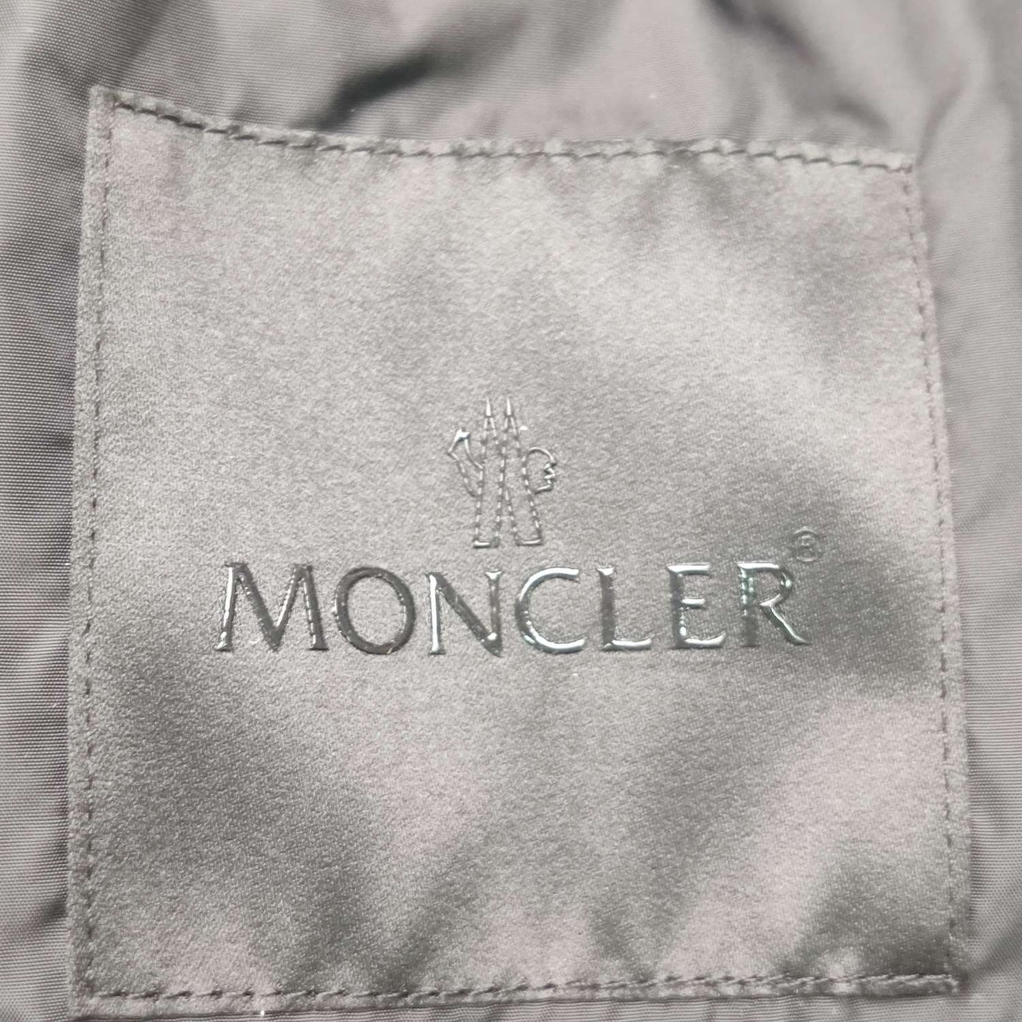Moncler Black Zip-Up Hooded Jacket XL