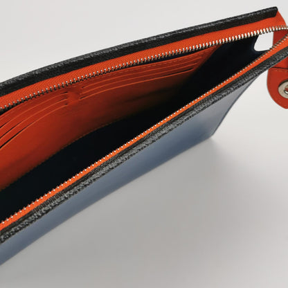 Louis Vuitton Pochette Voyage Medium Blue Epi Clutch