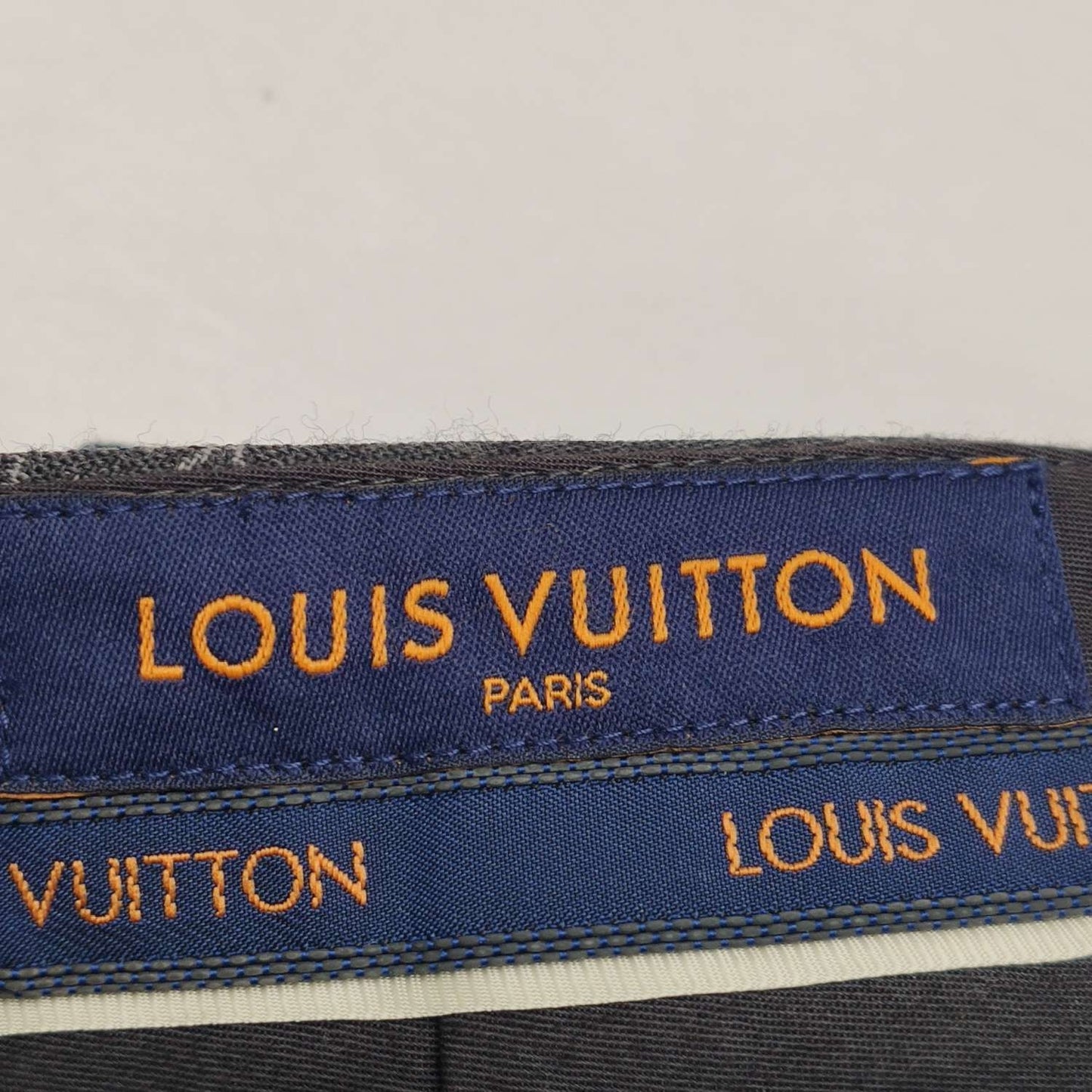Louis Vuitton S Size Wool Patterned Pants