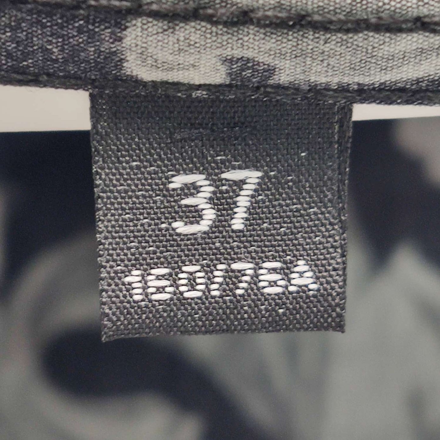 Versace XS Black Gray Floral Print Shirt