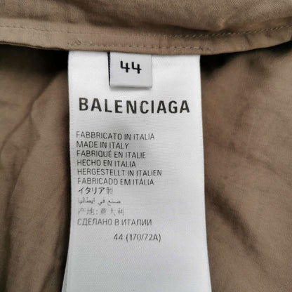 Balenciaga Logo Print Cotton Shorts XS