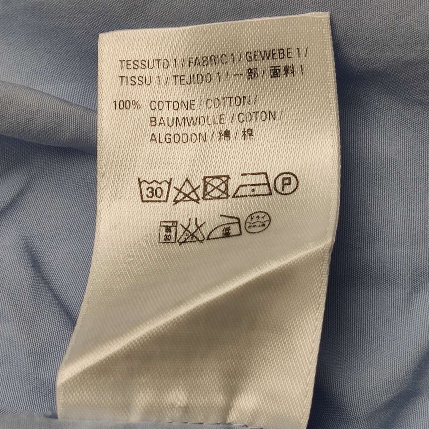 Balenciaga B Logo Cotton Long-Sleeve Shirt