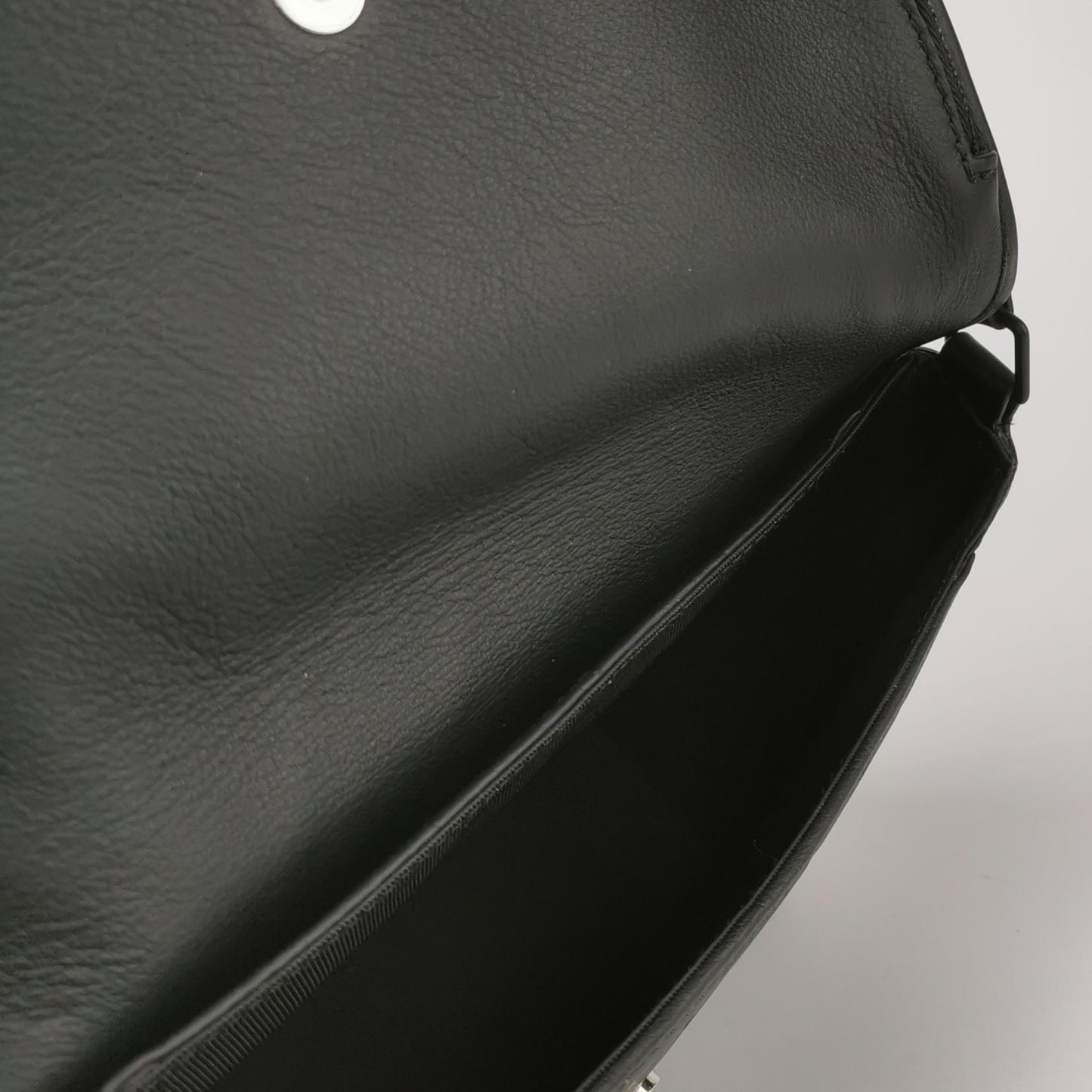 Louis Vuitton Black Monogram Embossed Messenger Crossbody