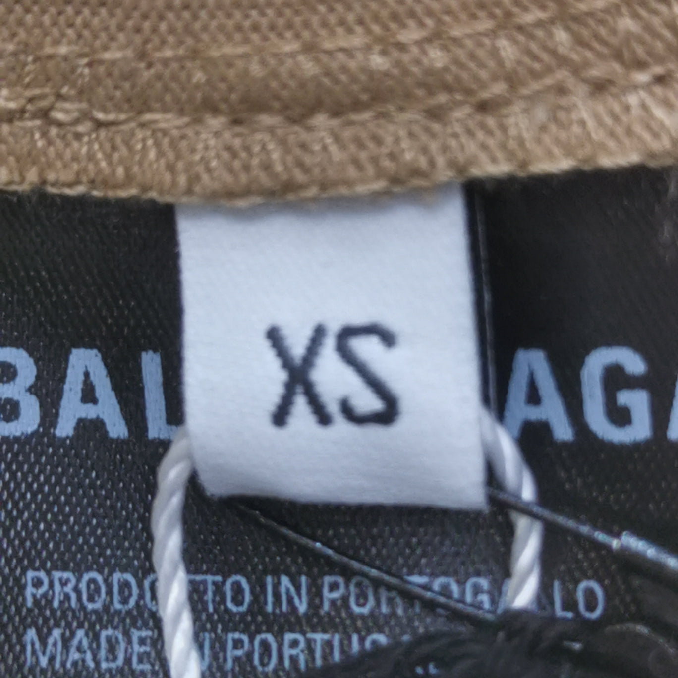 Balenciaga XXS Cotton Logo Print Crewneck T-shirt