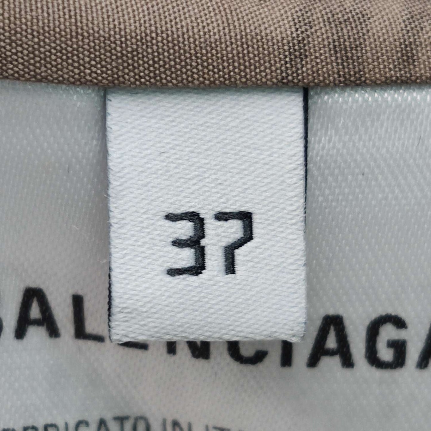 Balenciaga Monogram Short-Sleeve Button-Down Shirt