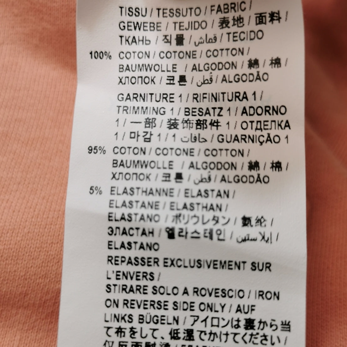 Saint Laurent XS Cotton Pink Hoodie