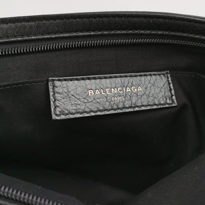 Balenciaga Graffiti Oil Wax Leather Clutch