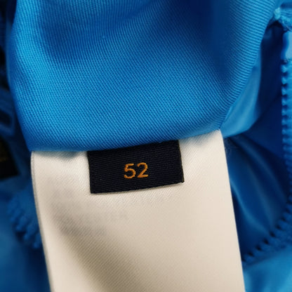 Louis Vuitton Blue Quilted Zip Cotton Jacket L