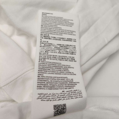 AMI Alexandre Mattiussi White Heart Cotton T-Shirt XXL