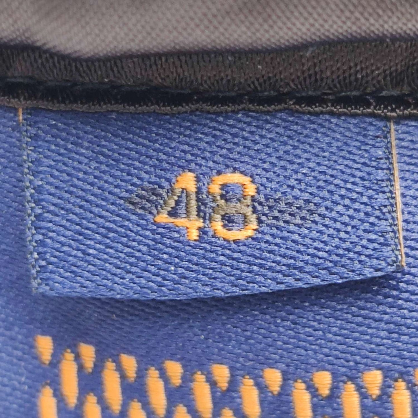 Louis Vuitton Damier Contrast Collar Jacket Size 48