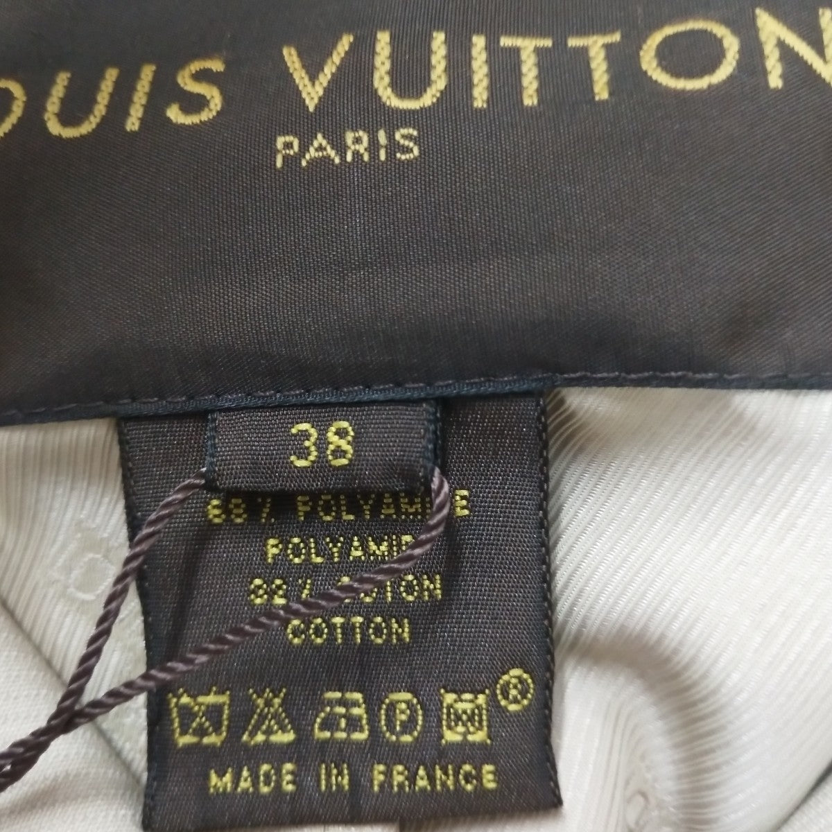 Louis Vuitton M Cotton Solid Stand Collar Coat