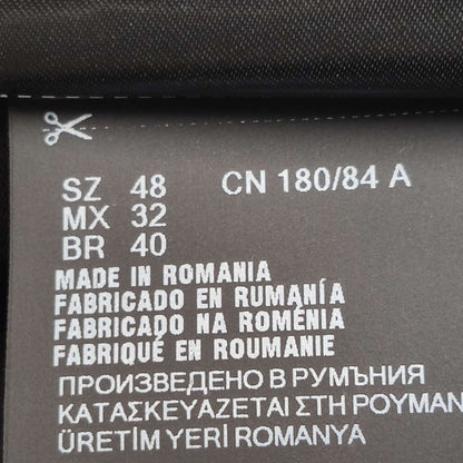 Prada Solid Color Buttoned Trousers (Size 48)