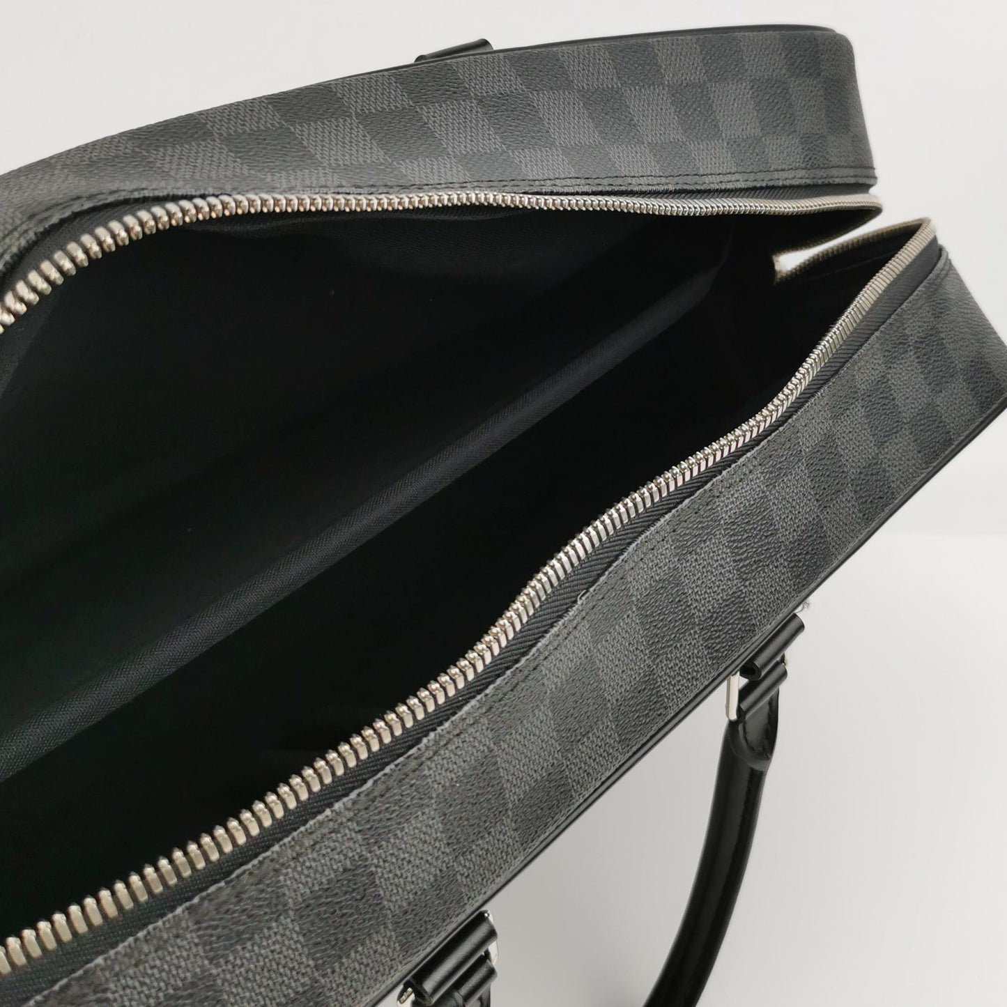 Louis Vuitton Damier Leather Briefcase Crossbody