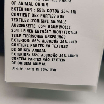 Prada Blue Triangle Logo Short-Sleeve Shirt XL