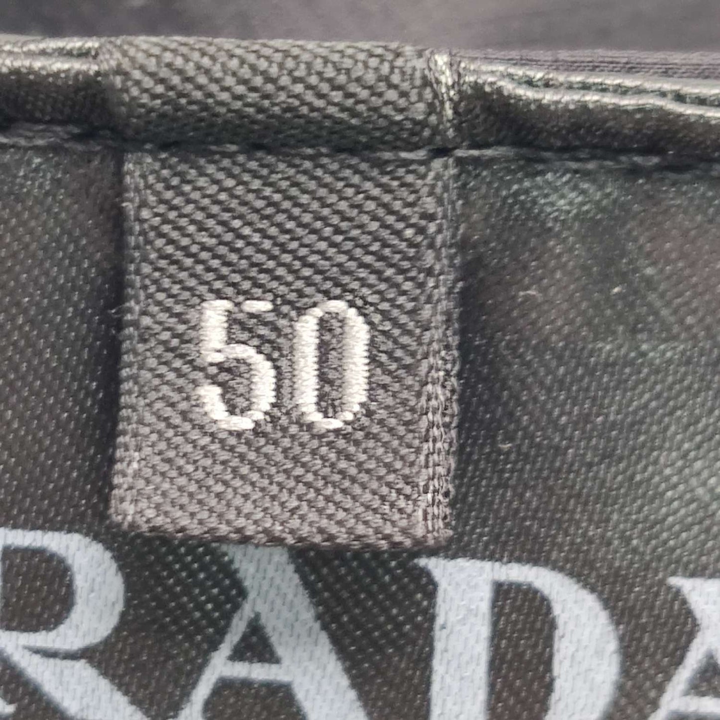 Prada Solid Letter Logo Shorts L