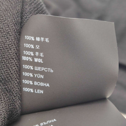 Prada Wool Solid Turtleneck Knit Sweater Size 46