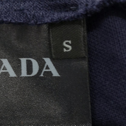 Prada S Size Navy Red Accent Polo Shirt