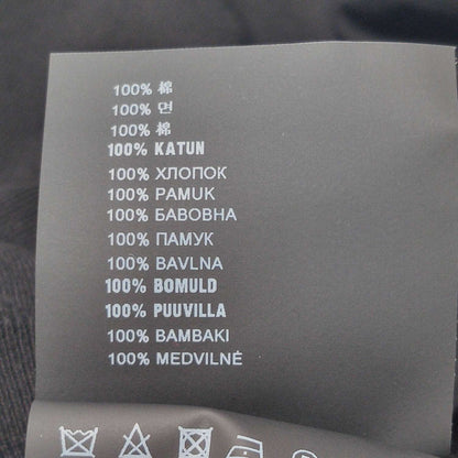 Prada Cotton Solid Round Neck Sweater L