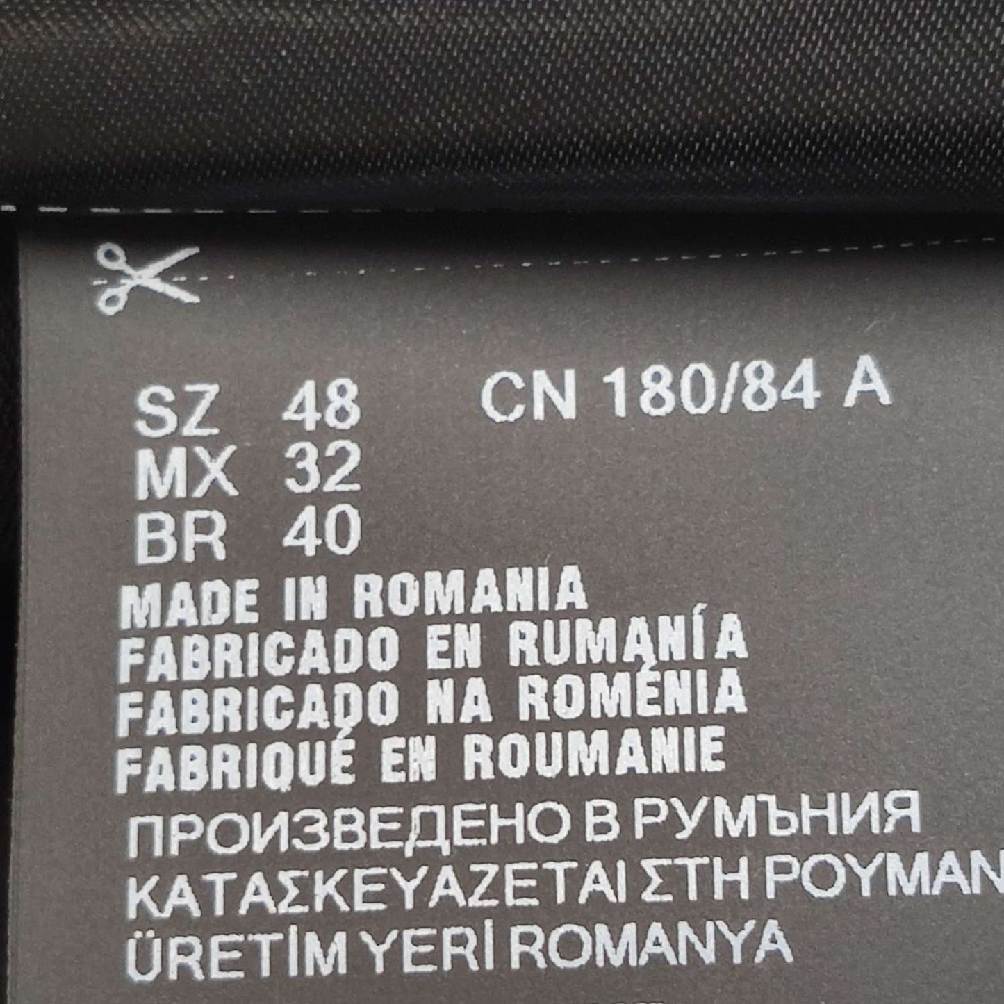 Prada Solid Color Buttoned Trousers (Size 48)