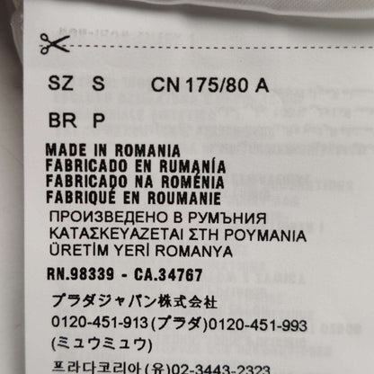 Prada Logo White Cargo Pants Size S