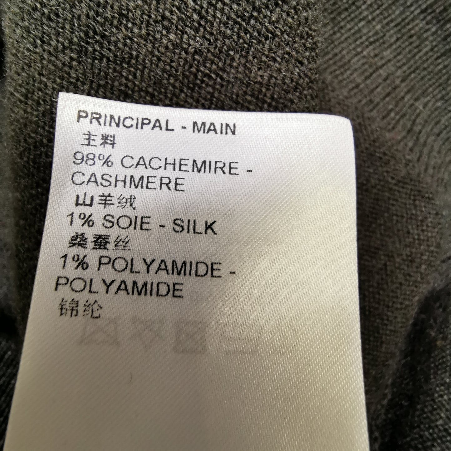 Louis Vuitton Cashmere-Silk Blend Long-Sleeve Sweater XL