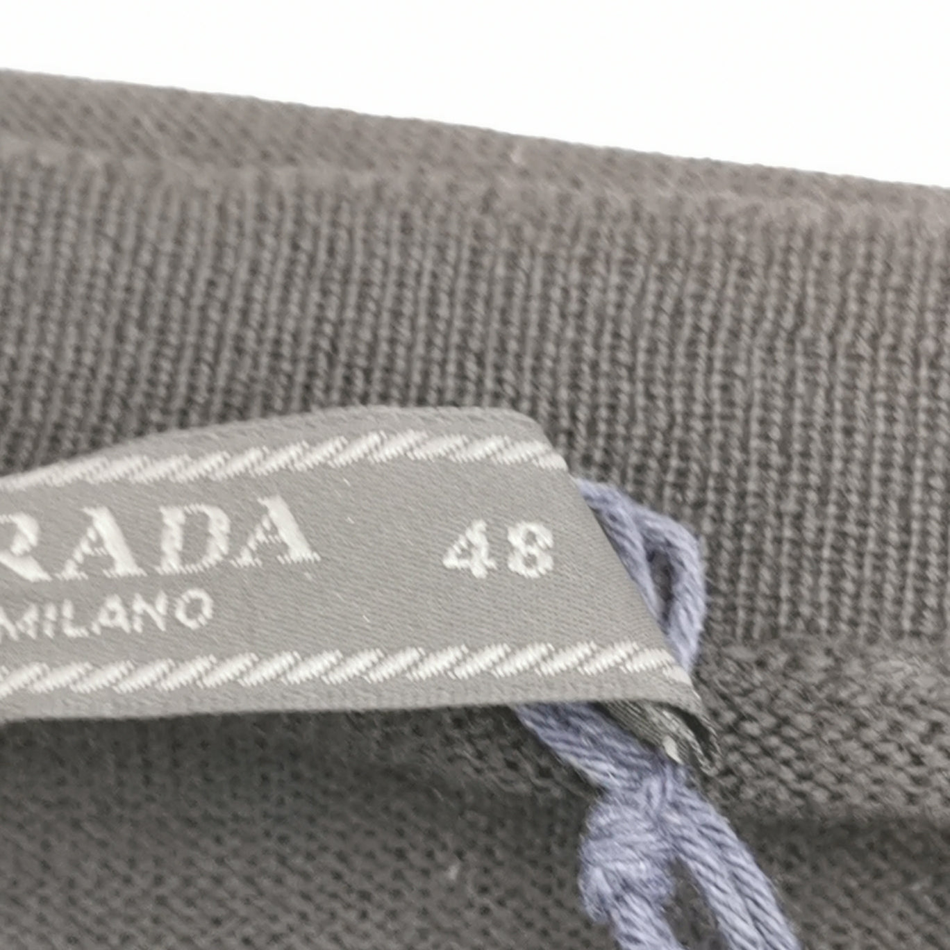Prada Wool Sleeveless V-Neck Solid Knit Top M