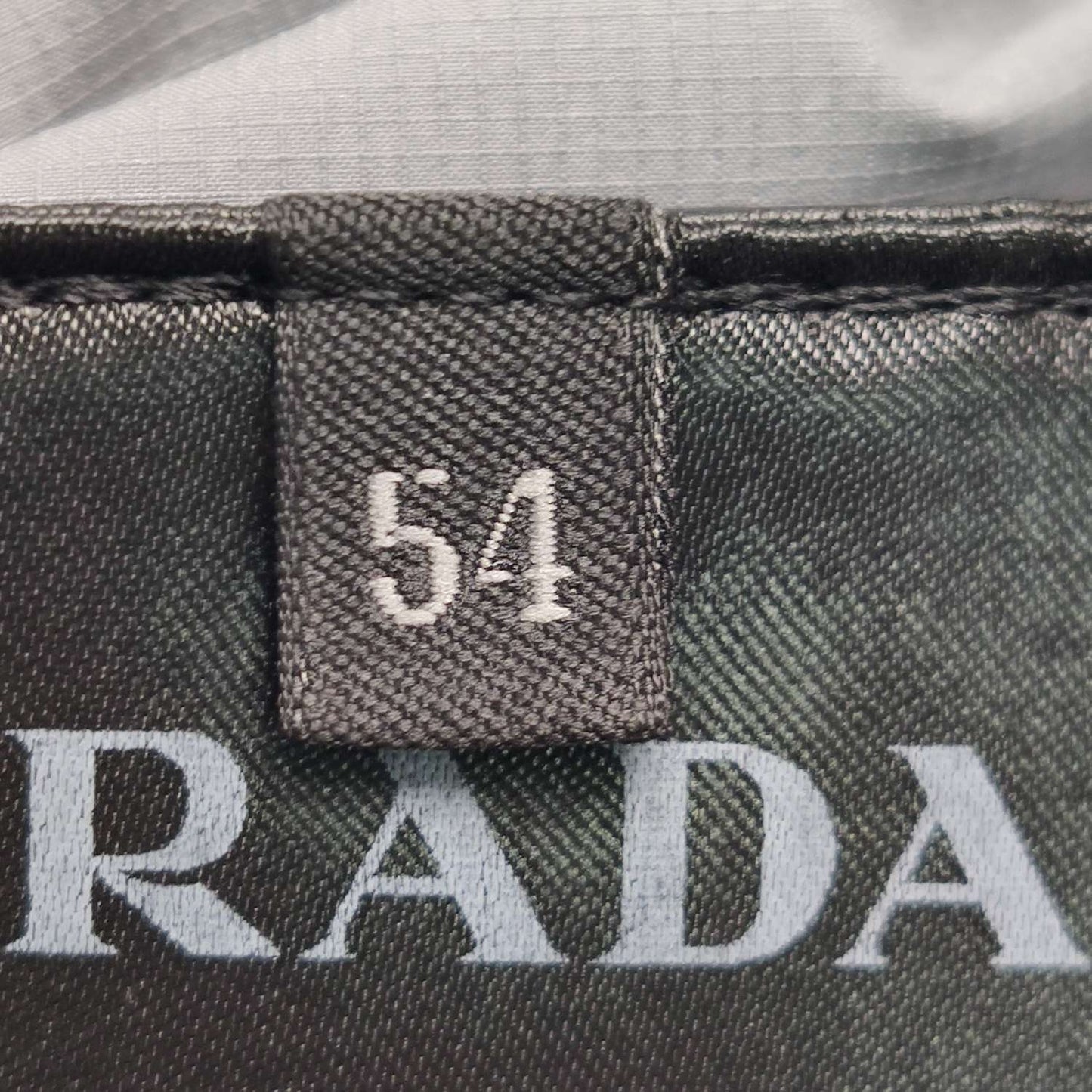 Prada Logo Gray Trousers XL (54) Like