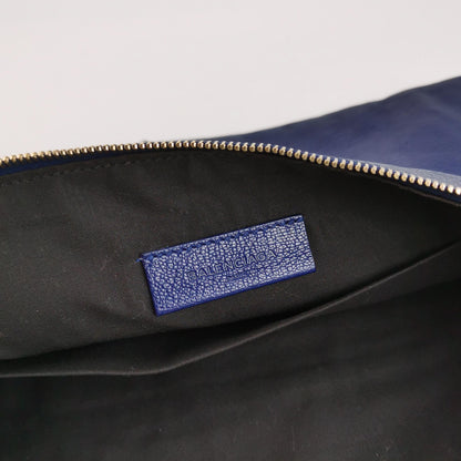 Balenciaga Classic City Lambskin Clutch with Rivets