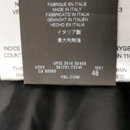 Saint Laurent Studded Black Down Jacket M