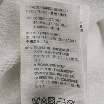 Balenciaga White Torch Logo Oversized Hoodie