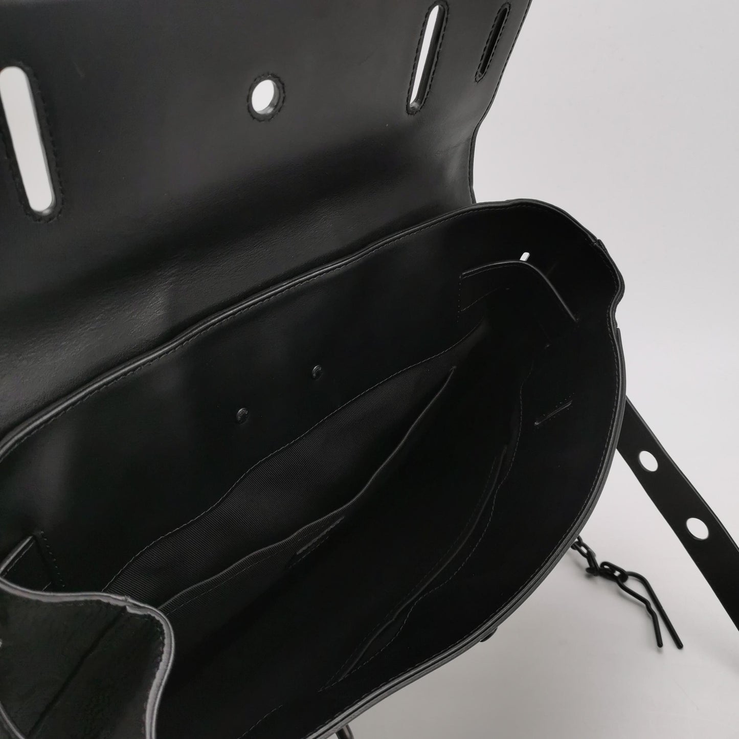 Louis Vuitton Steamer Black Embossed Crossbody Bag