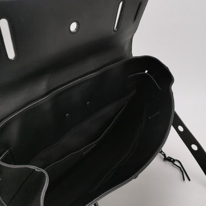 Louis Vuitton Steamer Black Embossed Crossbody Bag