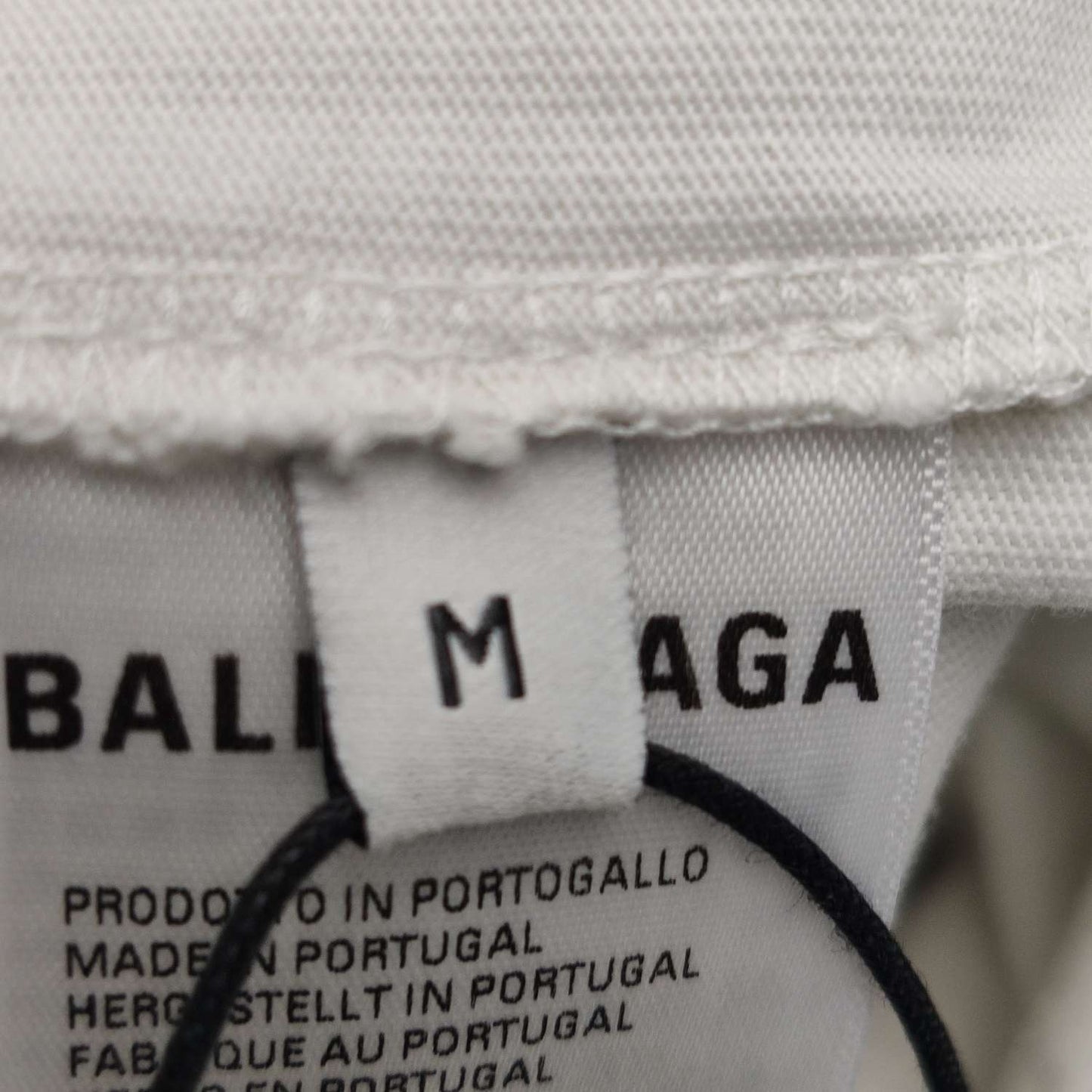 Balenciaga Cotton Logo Hoodie Long Sleeve M