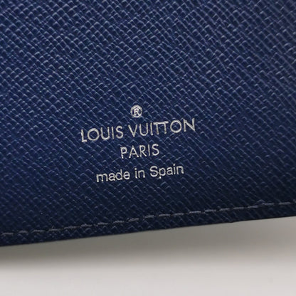 Louis Vuitton Brazza Blue Epi Leather Bifold Wallet