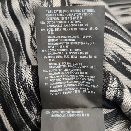 Saint Laurent Striped Zip-Front Bomber Jacket