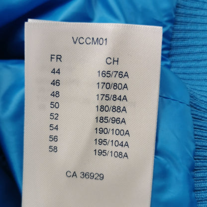 Louis Vuitton Blue Quilted Zip Cotton Jacket L
