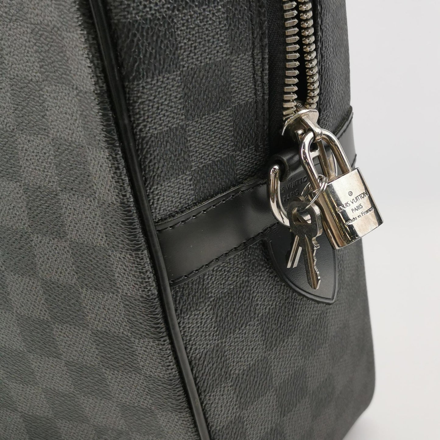 Louis Vuitton Damier Leather Briefcase Crossbody