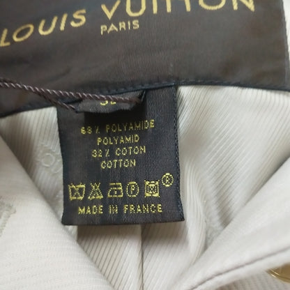 Louis Vuitton M Cotton Solid Stand Collar Coat