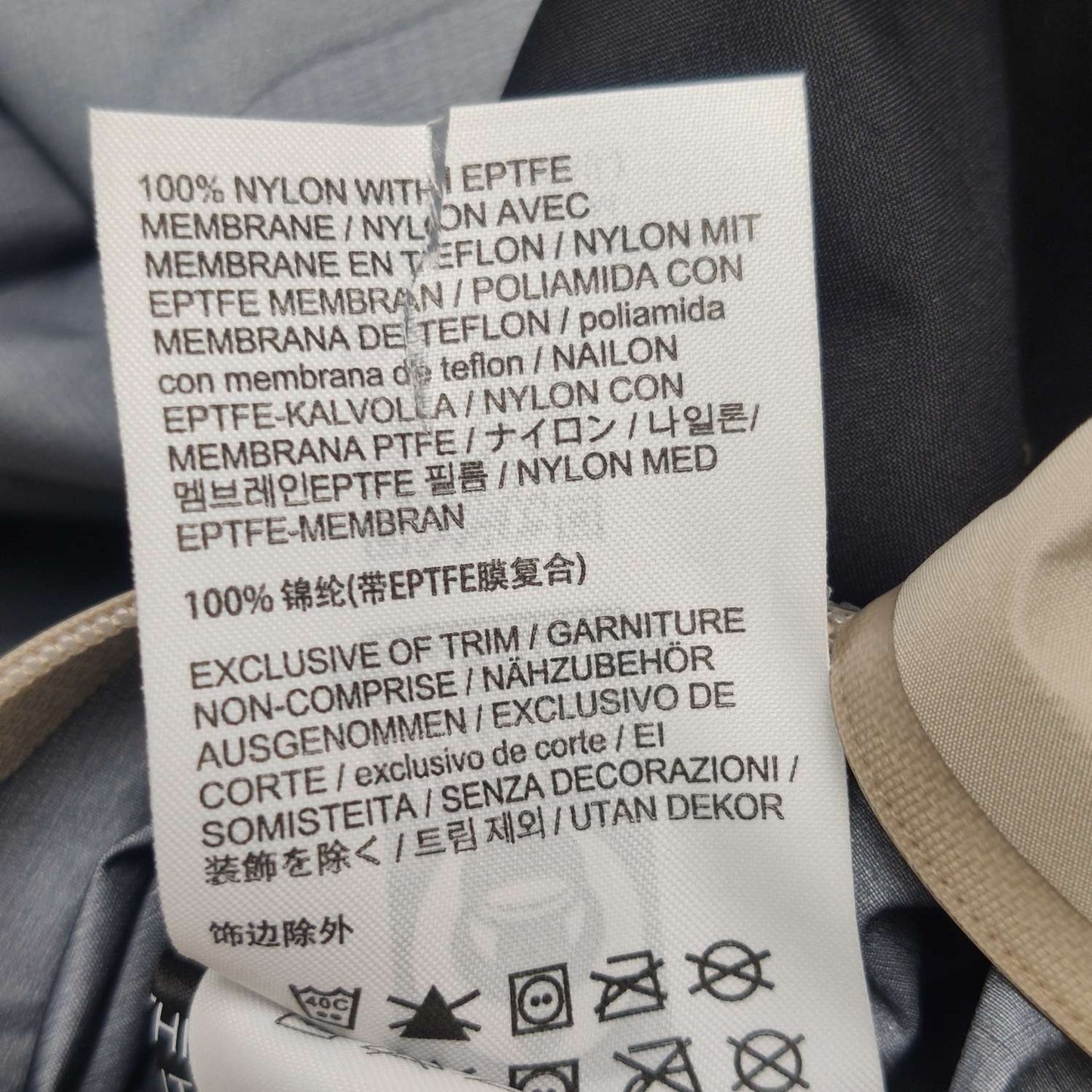 Arc'teryx Beta AR Color-Block Hooded Jacket L
