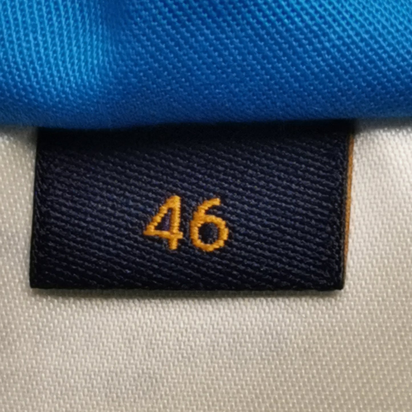 Louis Vuitton Blue Monogram Quilted Zip Jacket XS