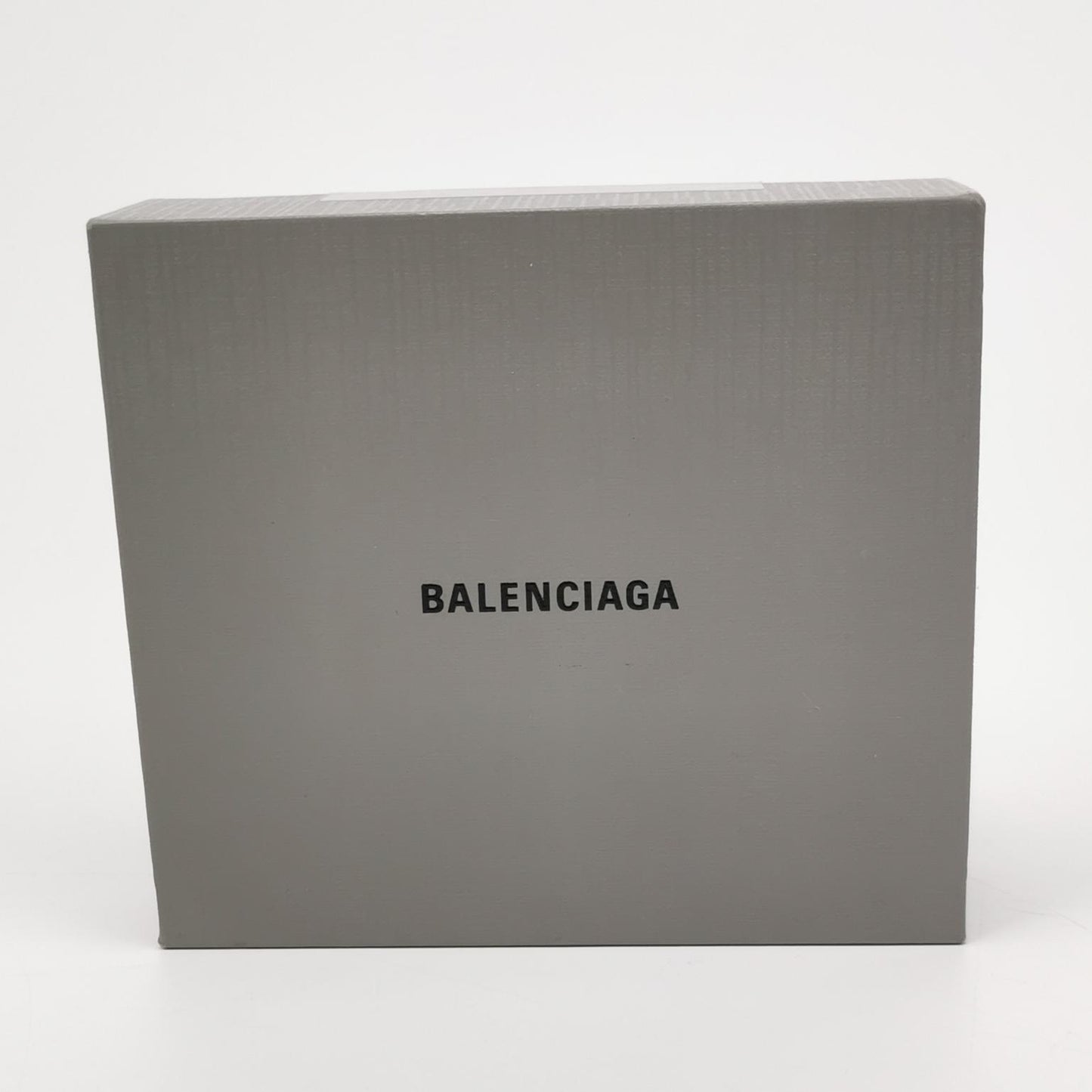 Balenciaga Leather Colorblock Logo Card Holder