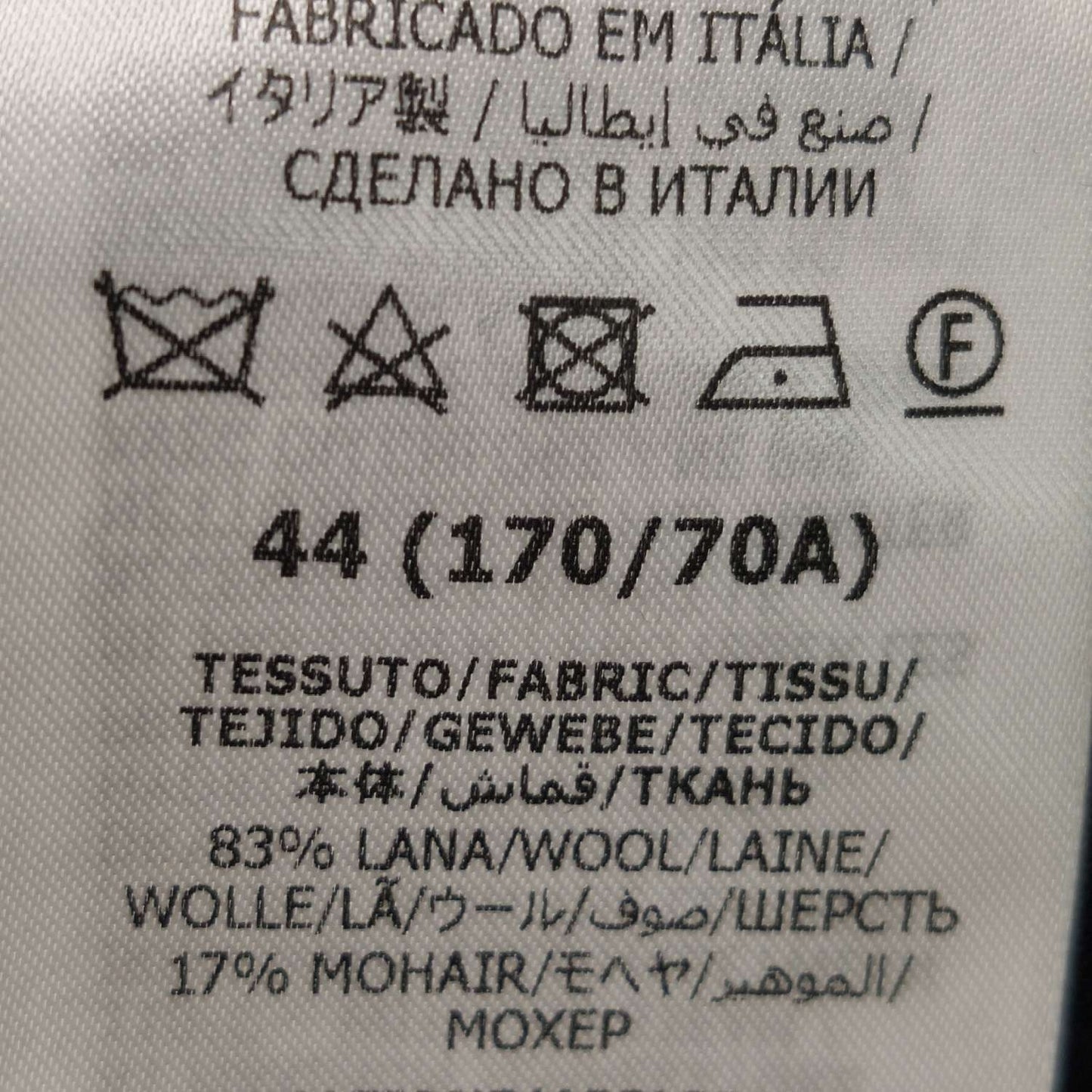 Gucci Wool Mohair Blend Double G Logo Trousers XS