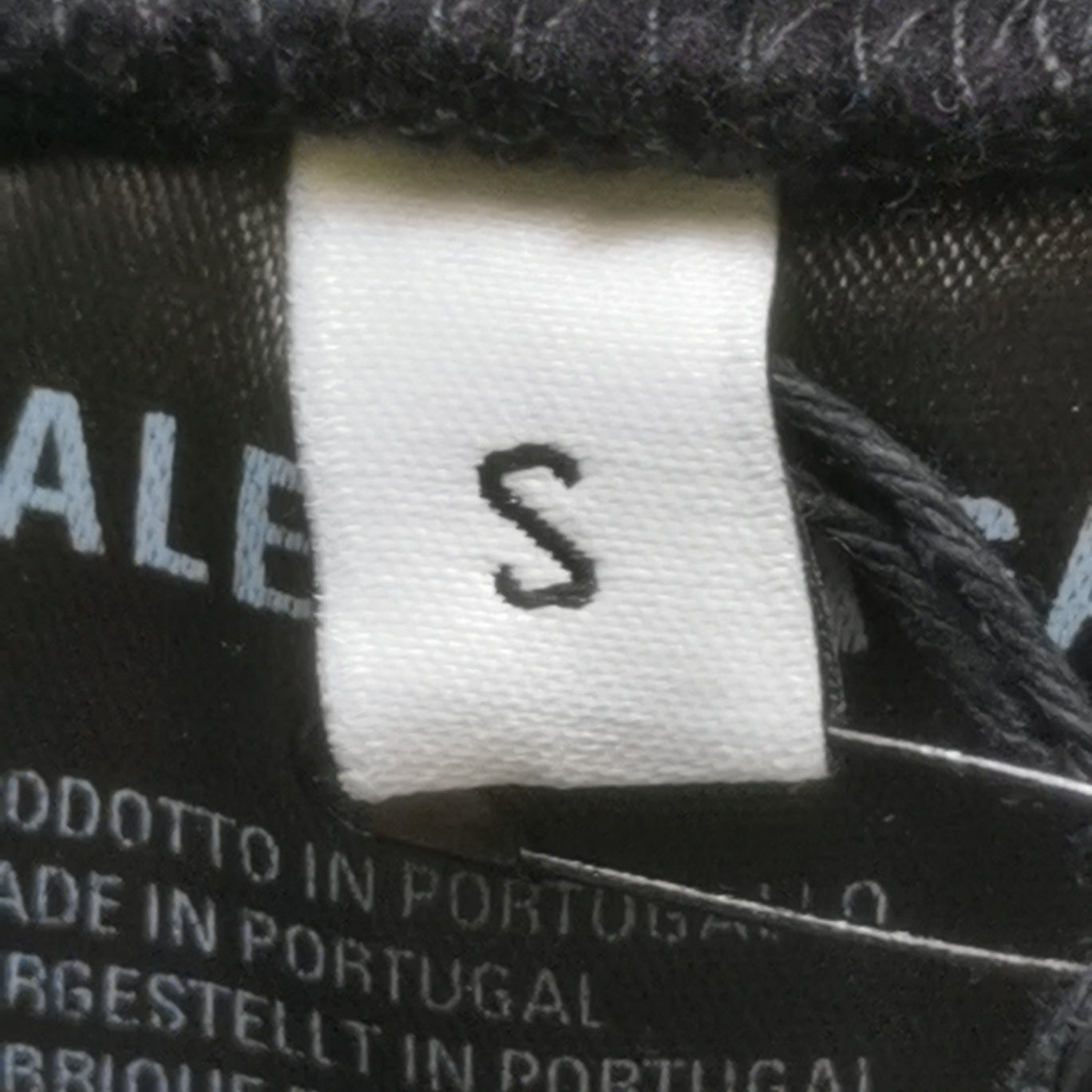 Balenciaga S Black Logo Cotton Hoodie