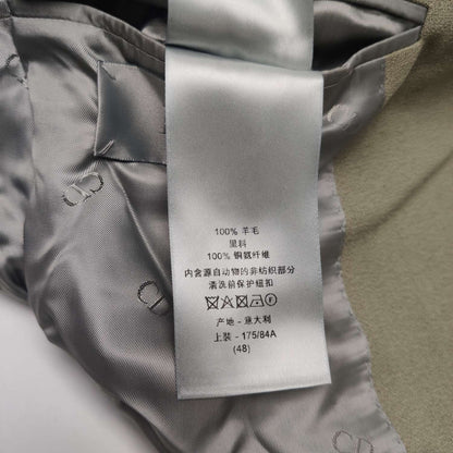 Dior Wool Double-Breasted Lapel Coat M