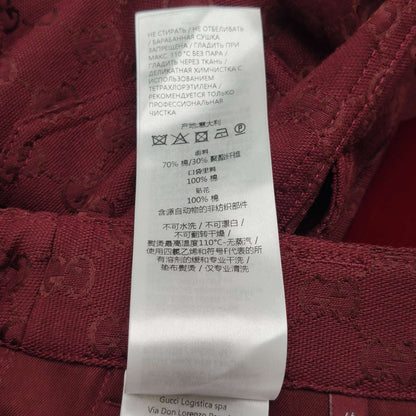 Gucci Cotton Double G Pattern Shorts S/46